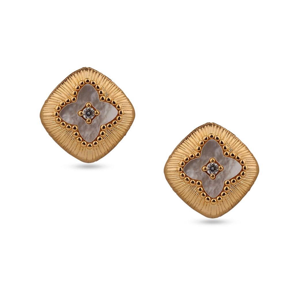 FLORA MOTHER OF PEARL NECKLACE