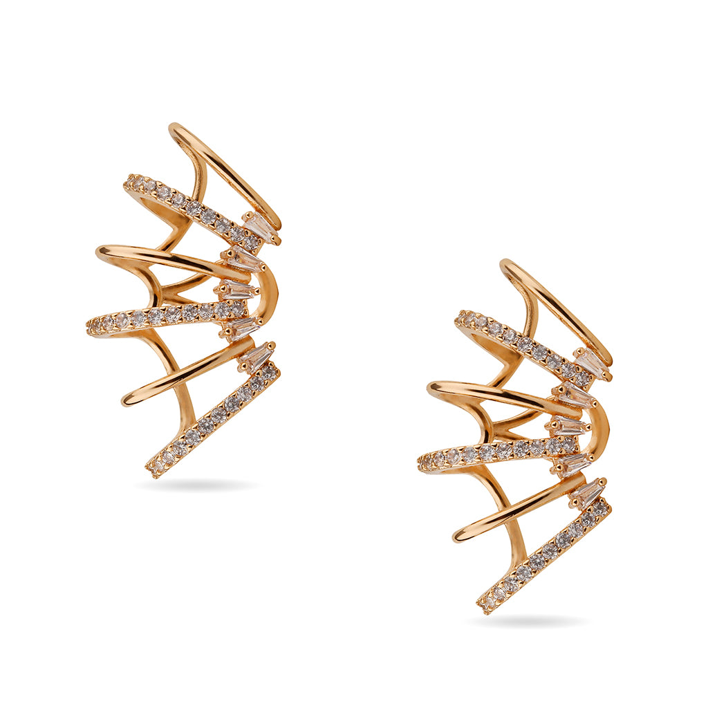 NOOR CASCADE EAR CUFFS