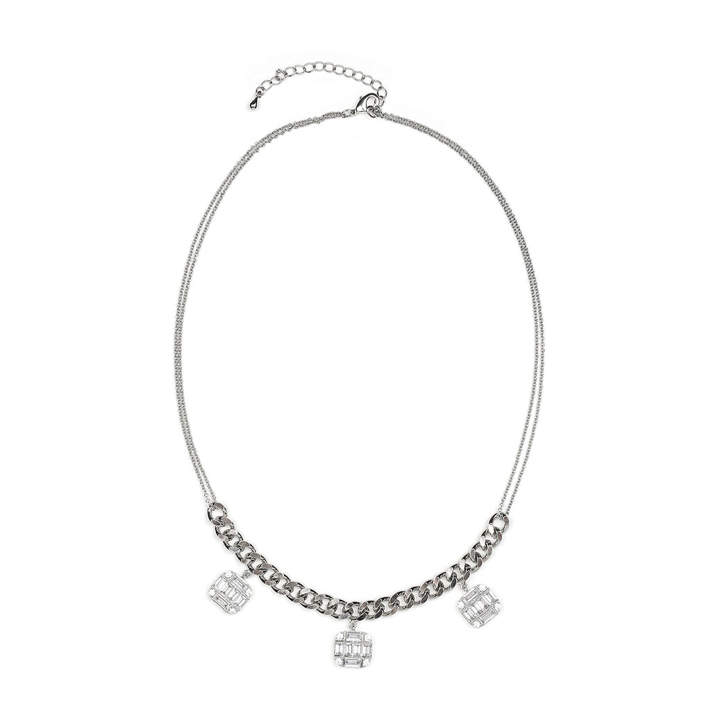 BAGUETTE CHARM NECKLACE