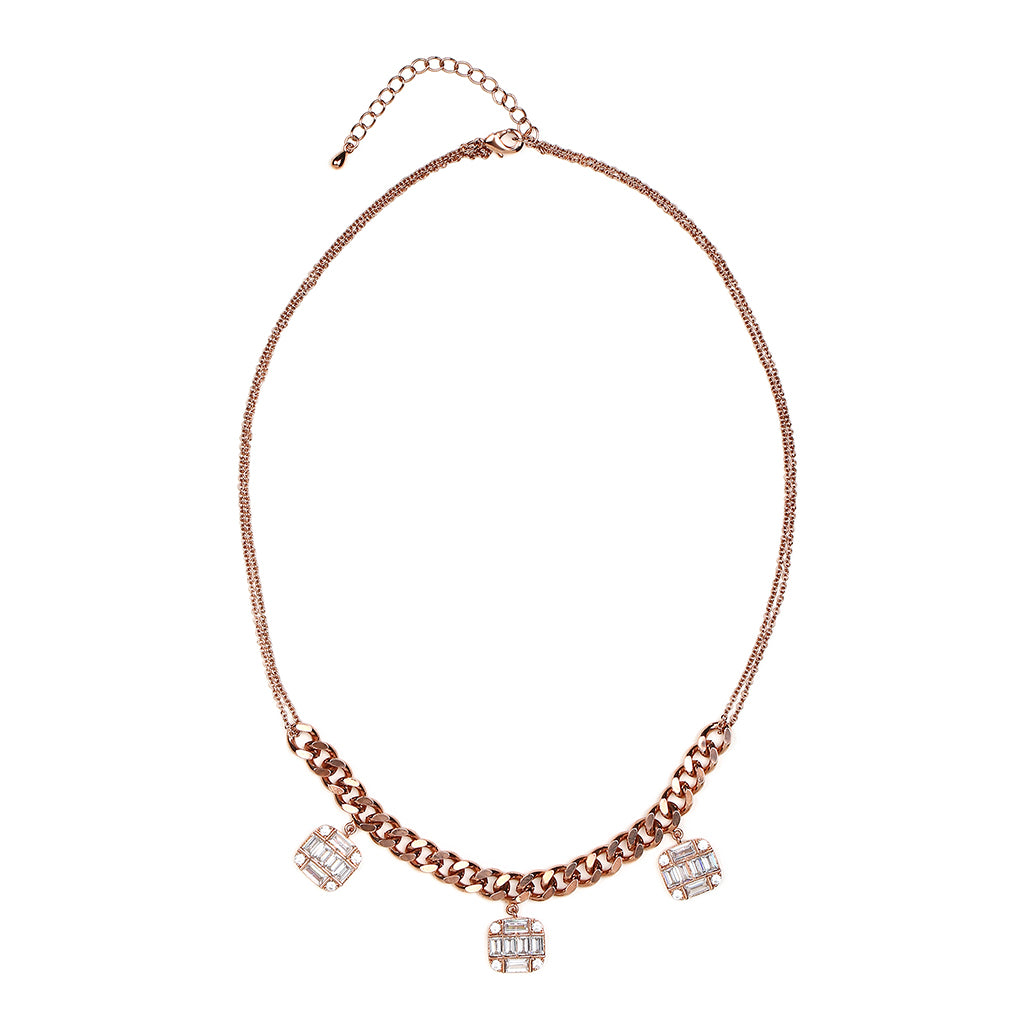 BAGUETTE CHARM NECKLACE