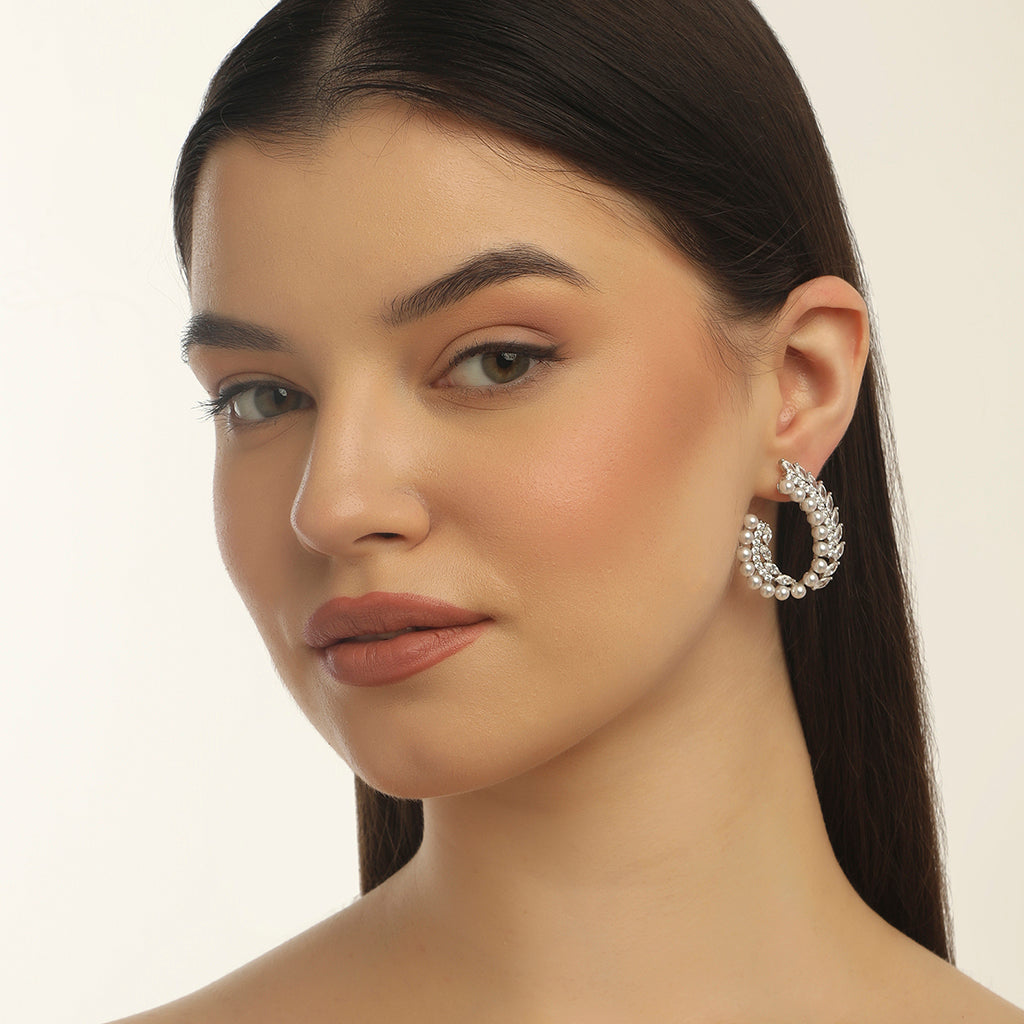 PEARL CASCADE EARINGS