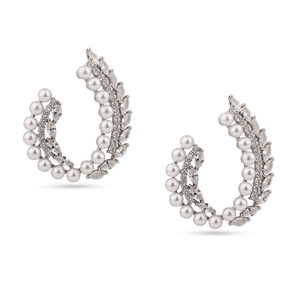 PEARL CASCADE EARINGS