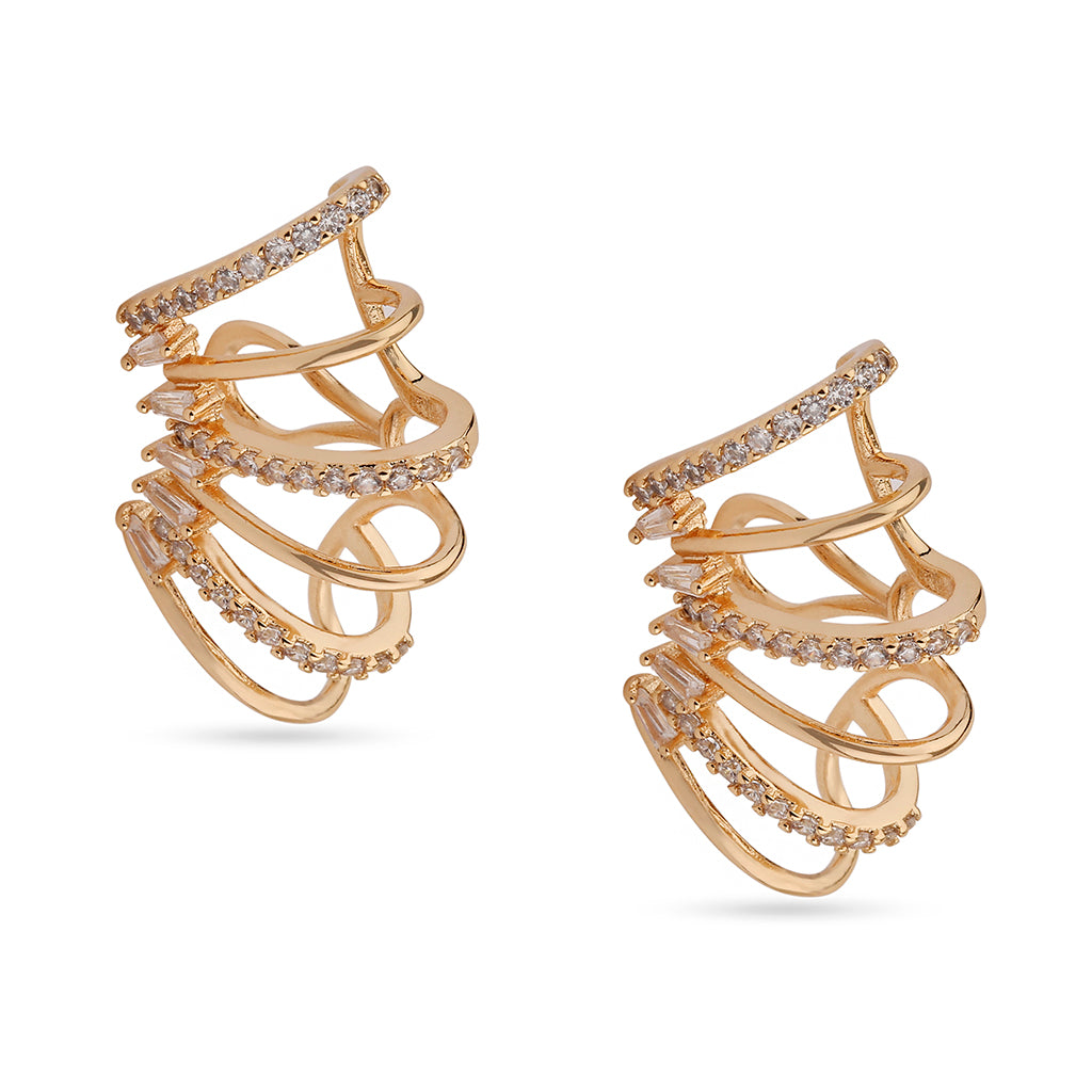 NOOR CASCADE EAR CUFFS