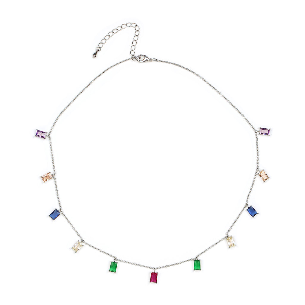 MULTICOLOUR CHARM NECKLACE
