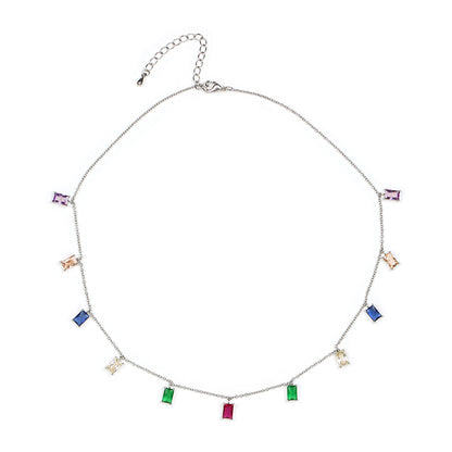 MULTICOLOUR CHARM NECKLACE