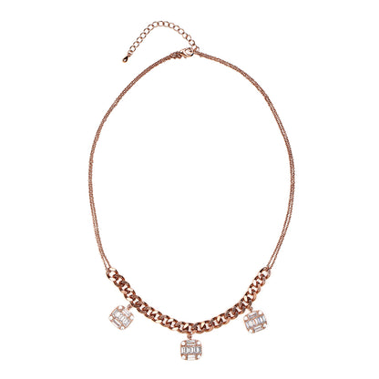 BAGUETTE CHARM NECKLACE