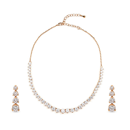 TENNIS NECKLACE SET