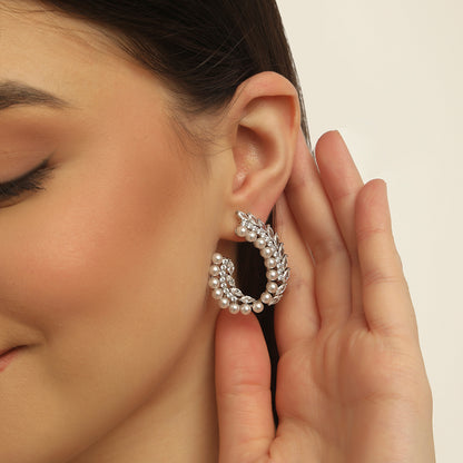 PEARL CASCADE EARINGS