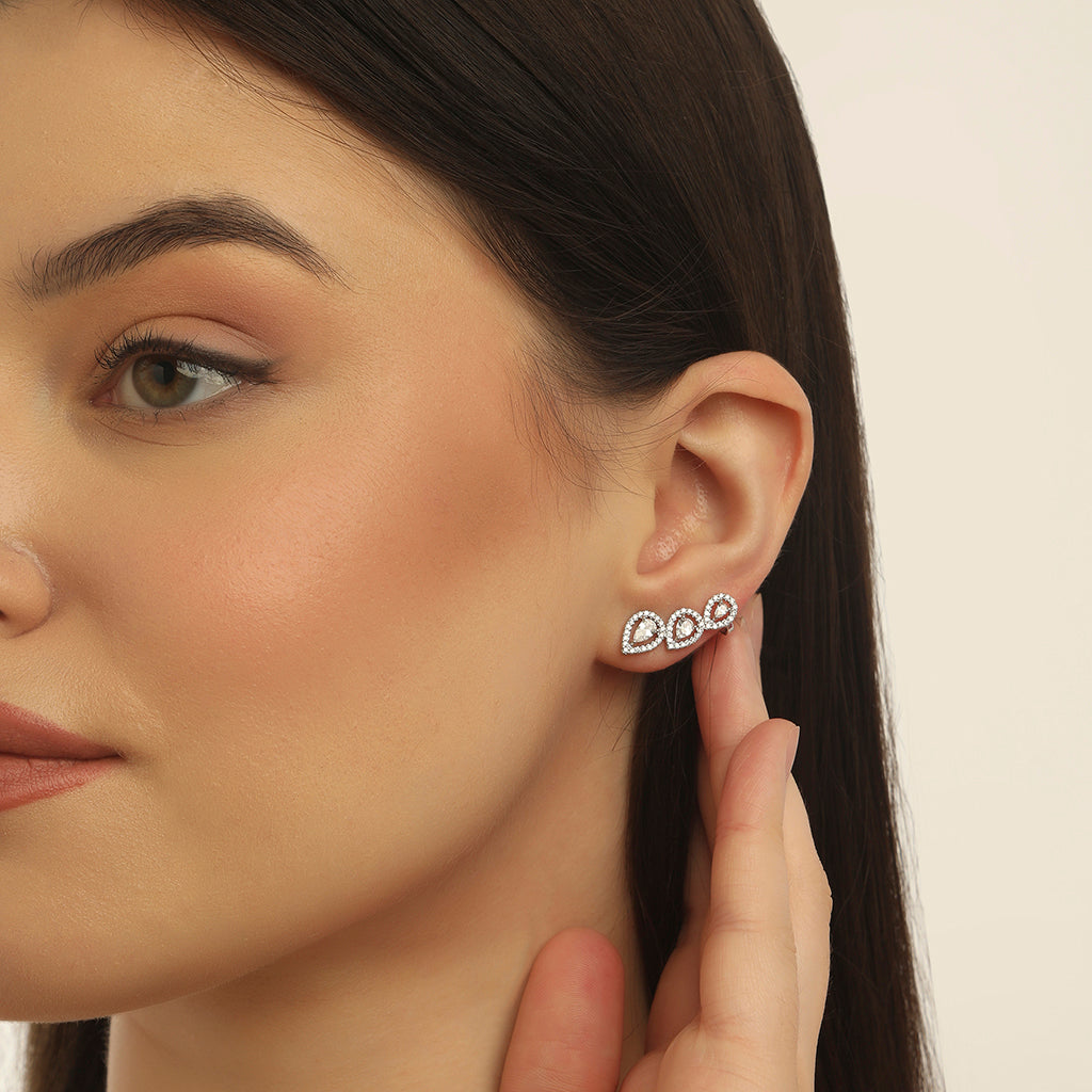 AURA EAR CUFFS (LEAF SHAPE)