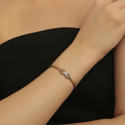 INFINITY DIAMOND BRACELET