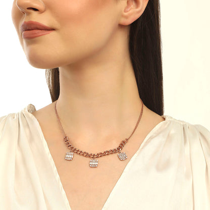 BAGUETTE CHARM NECKLACE