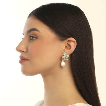 MINT BLOOM EARINGS