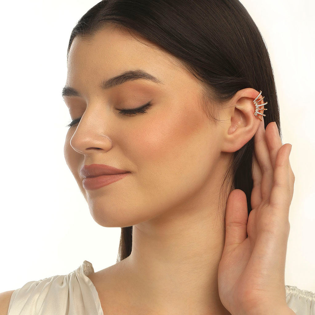 NOOR CASCADE EAR CUFFS